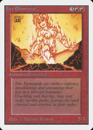 Fire Elemental [Unlimited Edition] | Dumpster Cat Games