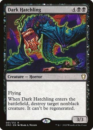 Dark Hatchling [Commander Anthology Volume II] | Dumpster Cat Games
