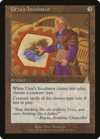 Urza's Incubator [Urza's Destiny] | Dumpster Cat Games