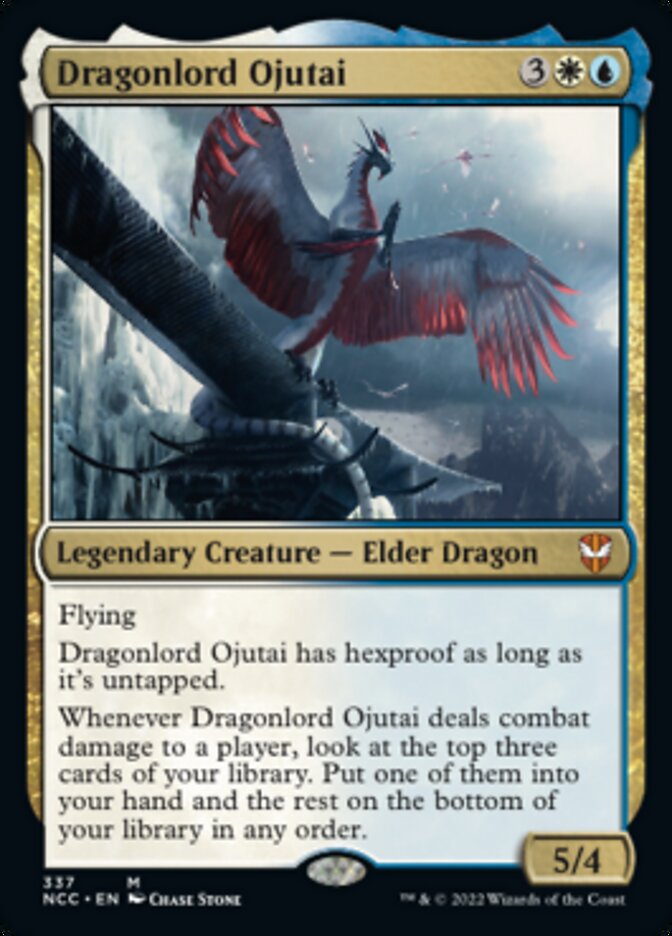 Dragonlord Ojutai [Streets of New Capenna Commander] | Dumpster Cat Games