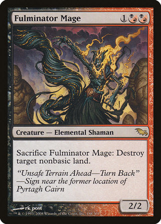 Fulminator Mage [Shadowmoor] | Dumpster Cat Games