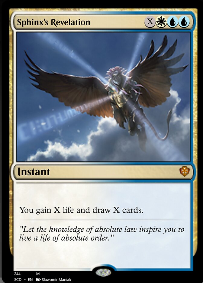 Sphinx's Revelation [Starter Commander Decks] | Dumpster Cat Games