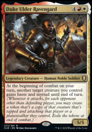 Duke Ulder Ravengard [Commander Legends: Battle for Baldur's Gate] | Dumpster Cat Games