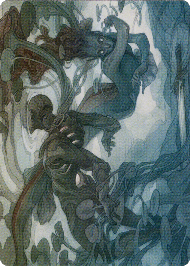 Emry, Lurker of the Loch Art Card [March of the Machine Art Series] | Dumpster Cat Games