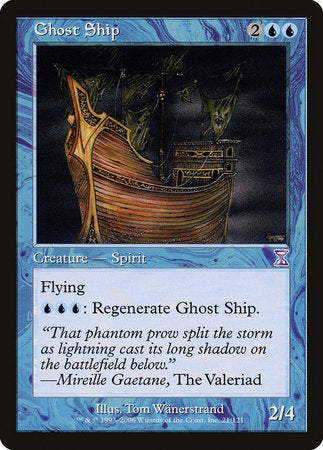 Ghost Ship [Time Spiral Timeshifted] | Dumpster Cat Games