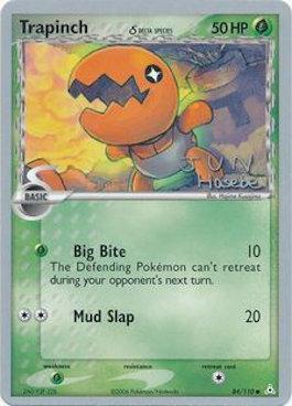 Trapinch (84/110) (Delta Species) (Flyvees - Jun Hasebe) [World Championships 2007] | Dumpster Cat Games