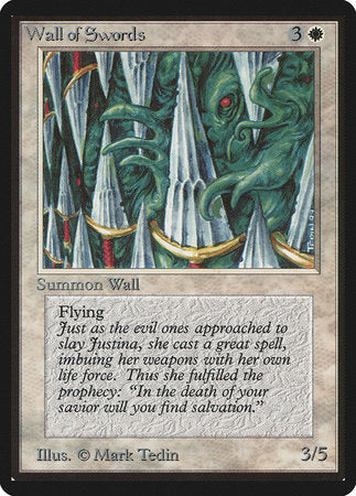 Wall of Swords [Limited Edition Beta] | Dumpster Cat Games