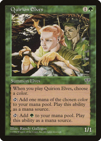 Quirion Elves [Mirage] | Dumpster Cat Games