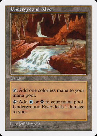 Underground River [Fifth Edition] | Dumpster Cat Games
