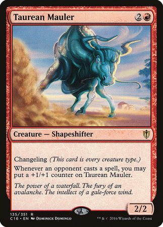 Taurean Mauler [Commander 2016] | Dumpster Cat Games