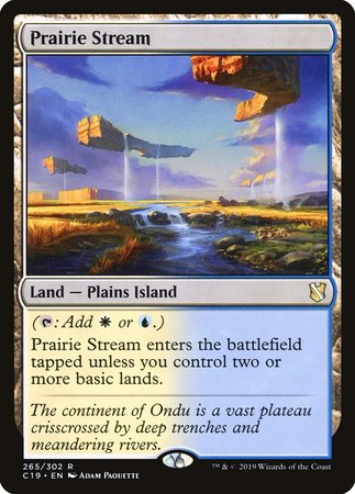 Prairie Stream [Commander 2019] | Dumpster Cat Games