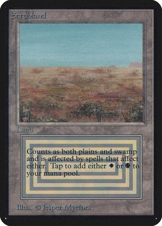 Scrubland [Limited Edition Alpha] | Dumpster Cat Games