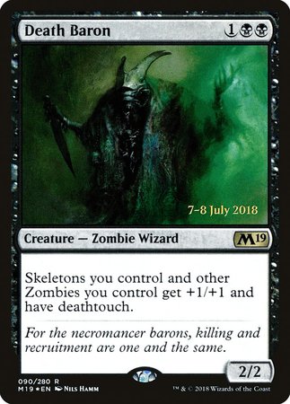Death Baron [Core Set 2019 Promos] | Dumpster Cat Games