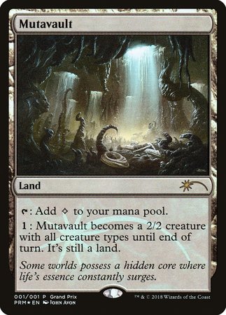 Mutavault [Grand Prix Promos] | Dumpster Cat Games