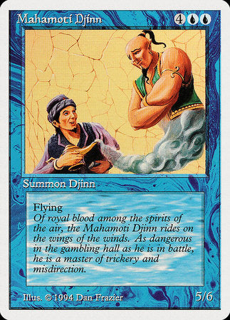Mahamoti Djinn [Summer Magic / Edgar] | Dumpster Cat Games