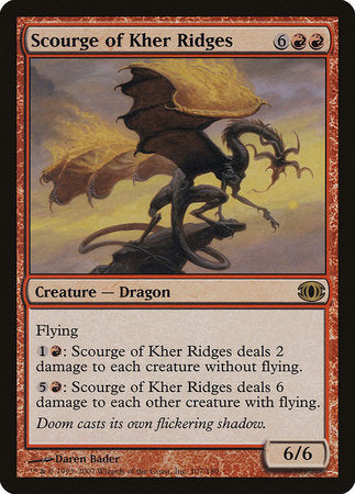 Scourge of Kher Ridges [Future Sight] | Dumpster Cat Games
