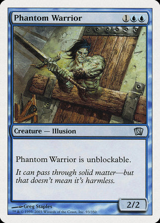 Phantom Warrior [Eighth Edition] | Dumpster Cat Games