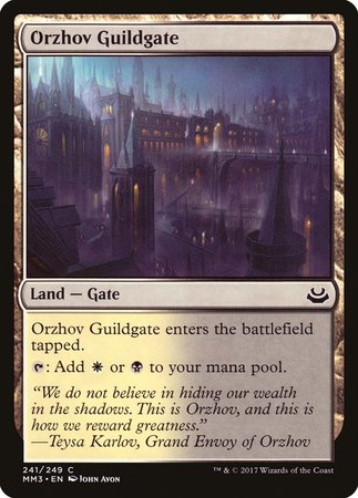 Orzhov Guildgate [Modern Masters 2017] | Dumpster Cat Games