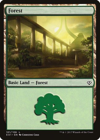 Forest (101) [Archenemy: Nicol Bolas] | Dumpster Cat Games
