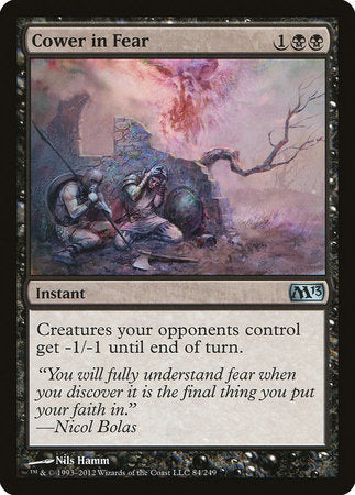 Cower in Fear [Magic 2013] | Dumpster Cat Games