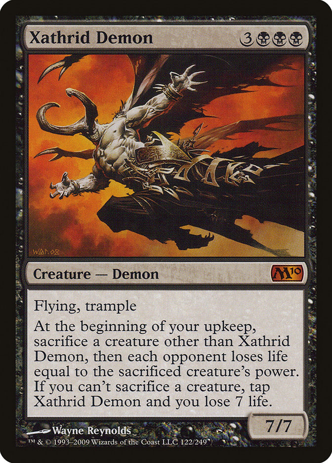 Xathrid Demon [Magic 2010] | Dumpster Cat Games