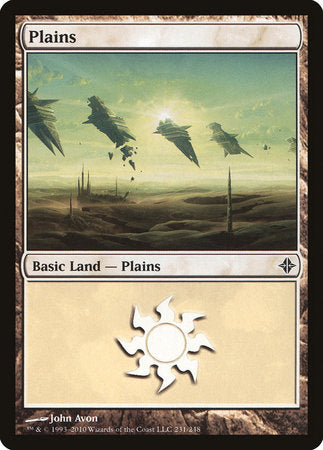 Plains (231) [Rise of the Eldrazi] | Dumpster Cat Games