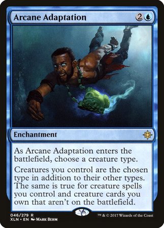 Arcane Adaptation [Ixalan] | Dumpster Cat Games
