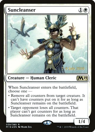 Suncleanser [Core Set 2019 Promos] | Dumpster Cat Games
