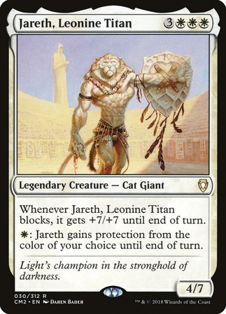 Jareth, Leonine Titan [Commander Anthology Volume II] | Dumpster Cat Games