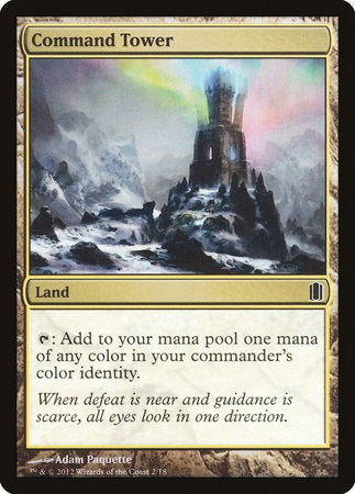 Command Tower [Commander's Arsenal] | Dumpster Cat Games