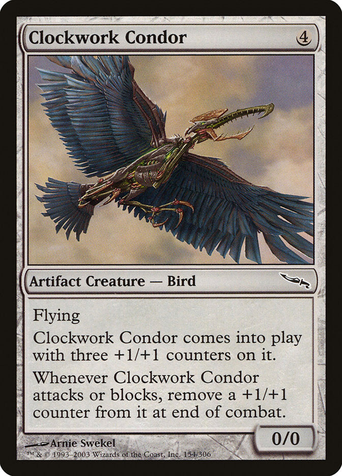 Clockwork Condor [Mirrodin] | Dumpster Cat Games