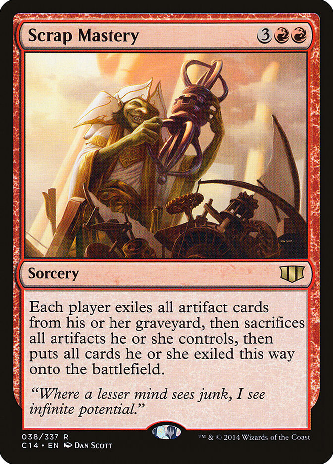 Scrap Mastery [Commander 2014] | Dumpster Cat Games