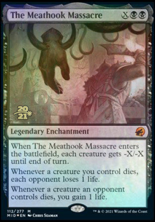 The Meathook Massacre [Innistrad: Midnight Hunt Prerelease Promos] | Dumpster Cat Games