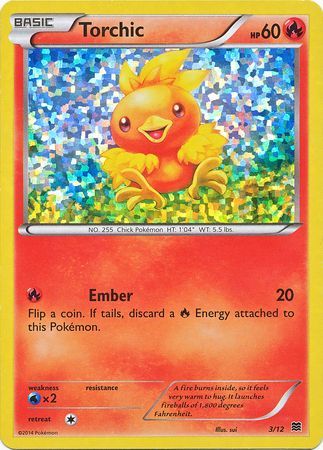 Torchic (3/12) [McDonald's Promos: 2015 Collection] | Dumpster Cat Games