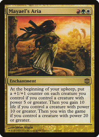 Mayael's Aria [Alara Reborn] | Dumpster Cat Games