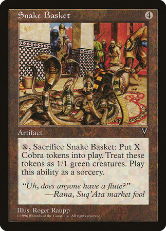 Snake Basket [Visions] | Dumpster Cat Games