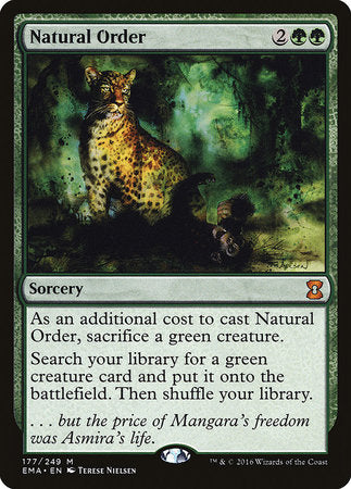 Natural Order [Eternal Masters] | Dumpster Cat Games