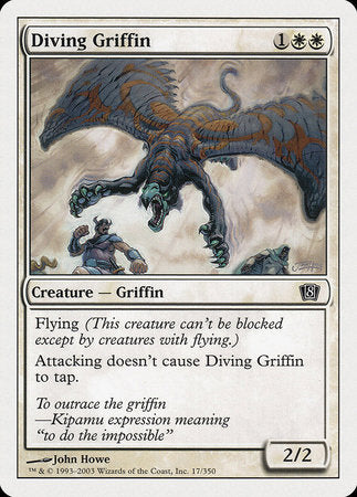 Diving Griffin [Eighth Edition] | Dumpster Cat Games