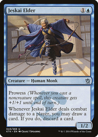 Jeskai Elder [Khans of Tarkir] | Dumpster Cat Games