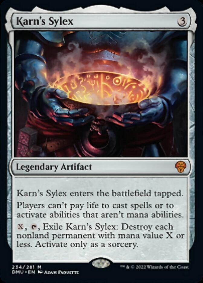 Karn's Sylex [Dominaria United] | Dumpster Cat Games