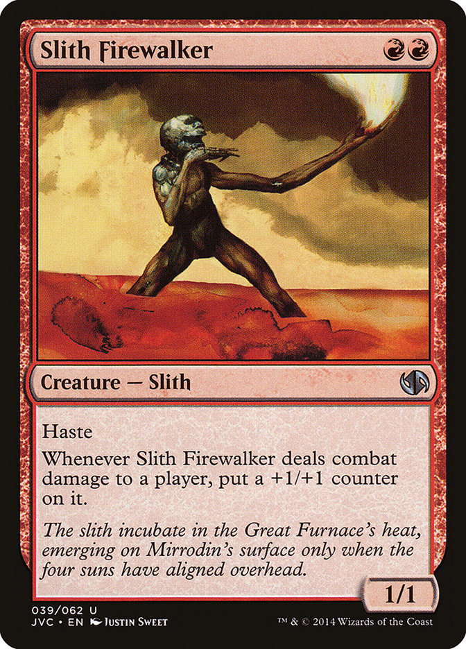 Slith Firewalker [Duel Decks Anthology] | Dumpster Cat Games