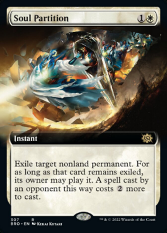 Soul Partition (Extended Art) [The Brothers' War] | Dumpster Cat Games