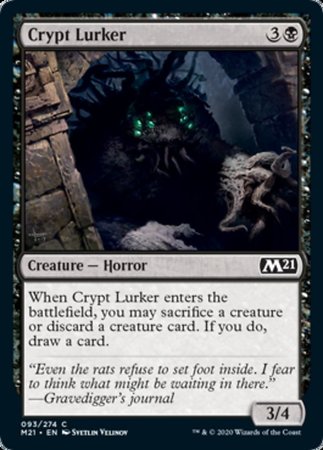 Crypt Lurker [Core Set 2021] | Dumpster Cat Games