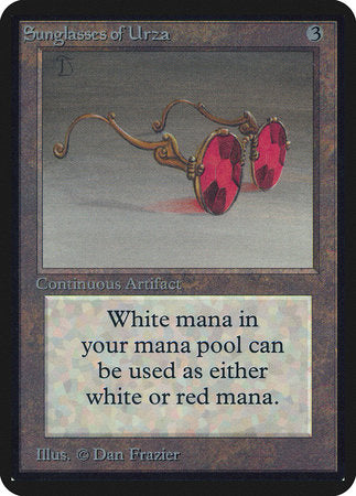 Sunglasses of Urza [Limited Edition Alpha] | Dumpster Cat Games