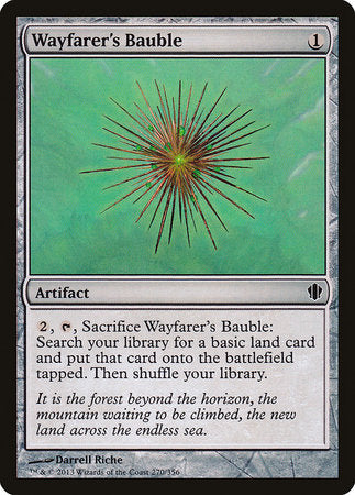 Wayfarer's Bauble [Commander 2013] | Dumpster Cat Games