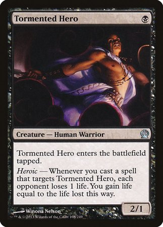 Tormented Hero [Theros] | Dumpster Cat Games