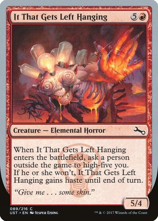 It That Gets Left Hanging [Unstable] | Dumpster Cat Games