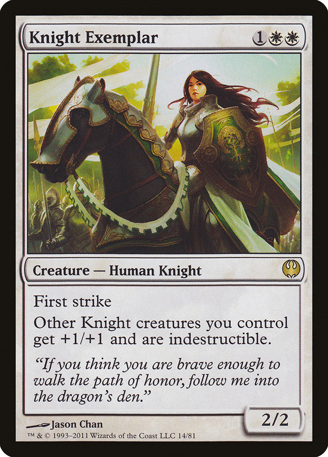 Knight Exemplar [Duel Decks: Knights vs. Dragons] | Dumpster Cat Games