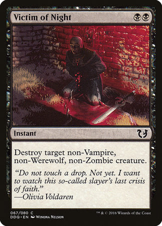 Victim of Night [Duel Decks: Blessed vs. Cursed] | Dumpster Cat Games