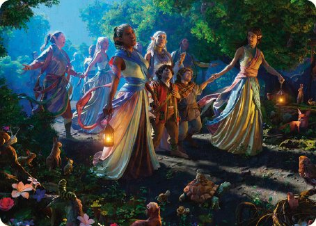 Realm Seekers Art Card [The Lord of the Rings: Tales of Middle-earth Art Series] | Dumpster Cat Games